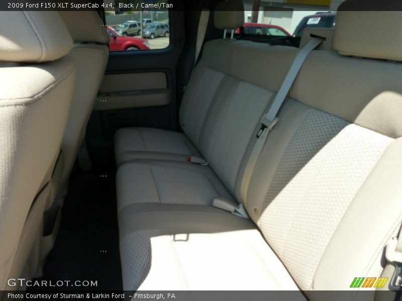 Black / Camel/Tan 2009 Ford F150 XLT SuperCab 4x4