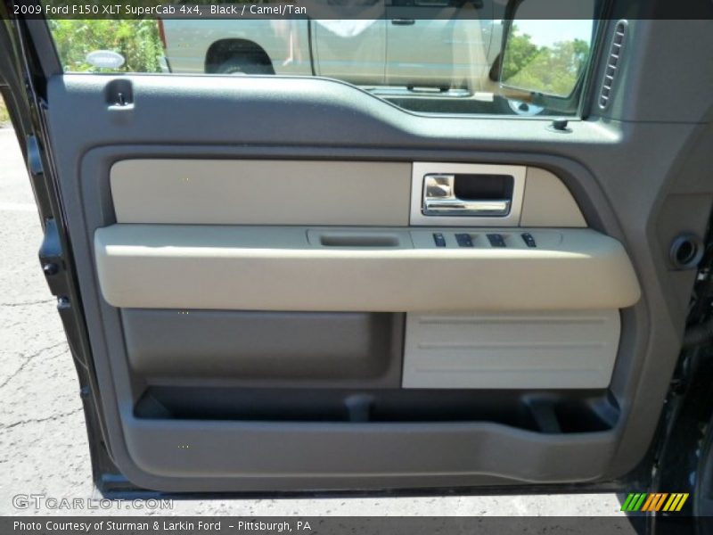 Black / Camel/Tan 2009 Ford F150 XLT SuperCab 4x4