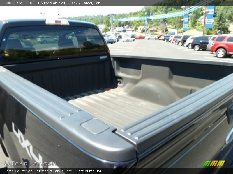 Black / Camel/Tan 2009 Ford F150 XLT SuperCab 4x4