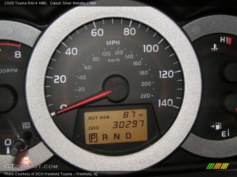 Classic Silver Metallic / Ash 2008 Toyota RAV4 4WD