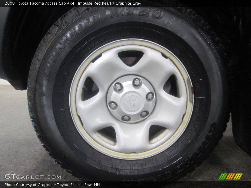 Impulse Red Pearl / Graphite Gray 2008 Toyota Tacoma Access Cab 4x4
