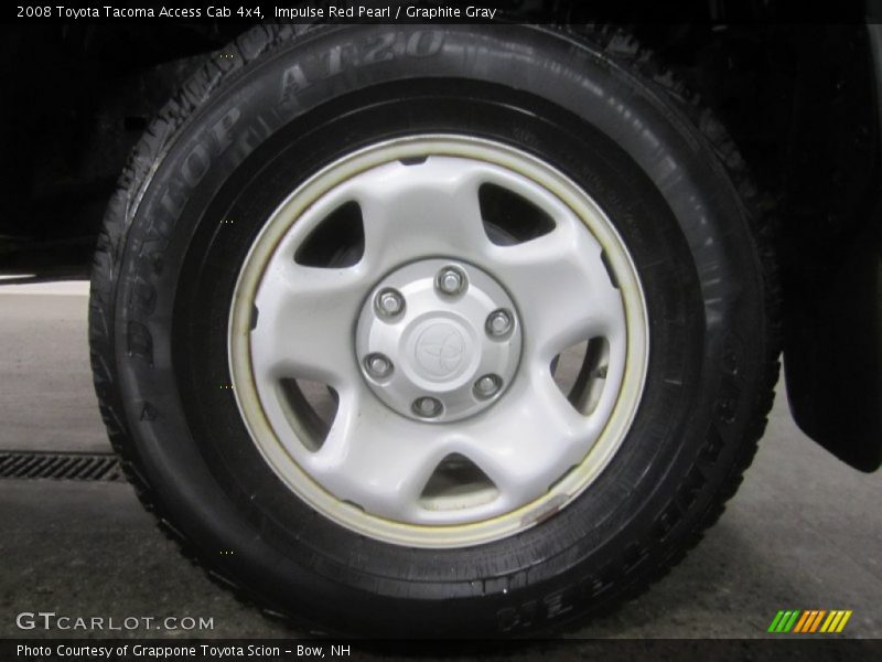 Impulse Red Pearl / Graphite Gray 2008 Toyota Tacoma Access Cab 4x4