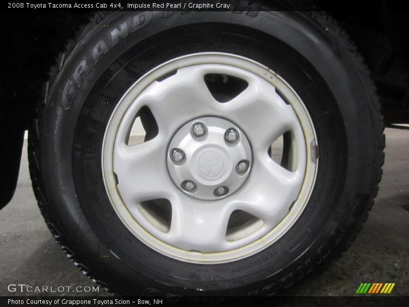 Impulse Red Pearl / Graphite Gray 2008 Toyota Tacoma Access Cab 4x4