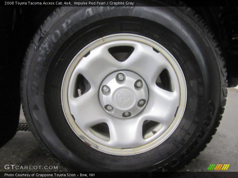 Impulse Red Pearl / Graphite Gray 2008 Toyota Tacoma Access Cab 4x4