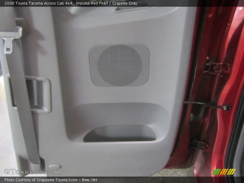 Impulse Red Pearl / Graphite Gray 2008 Toyota Tacoma Access Cab 4x4