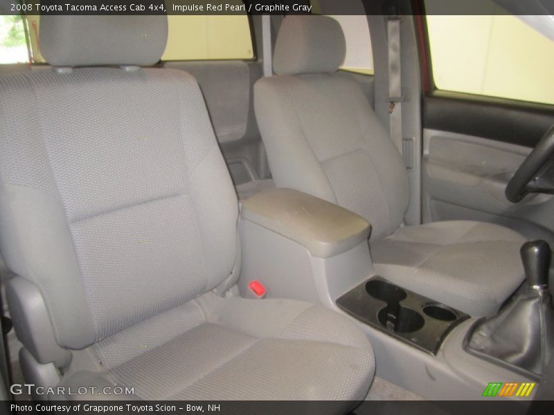 Impulse Red Pearl / Graphite Gray 2008 Toyota Tacoma Access Cab 4x4