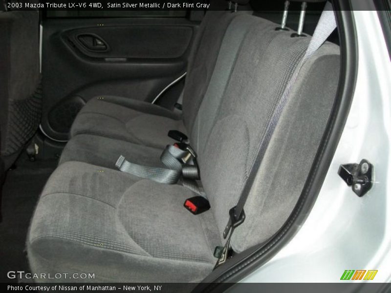 Satin Silver Metallic / Dark Flint Gray 2003 Mazda Tribute LX-V6 4WD