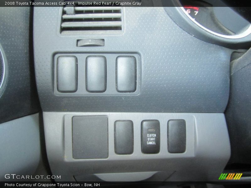 Impulse Red Pearl / Graphite Gray 2008 Toyota Tacoma Access Cab 4x4