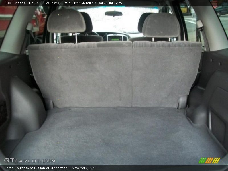 Satin Silver Metallic / Dark Flint Gray 2003 Mazda Tribute LX-V6 4WD