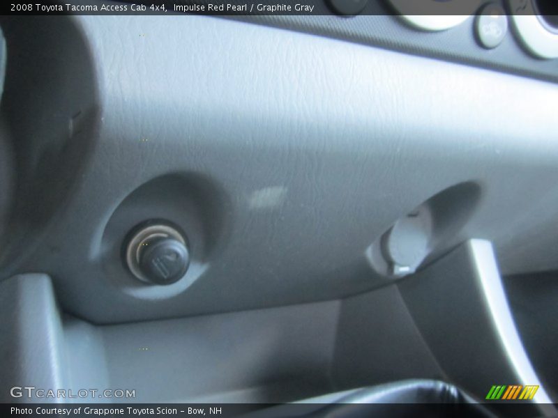 Impulse Red Pearl / Graphite Gray 2008 Toyota Tacoma Access Cab 4x4