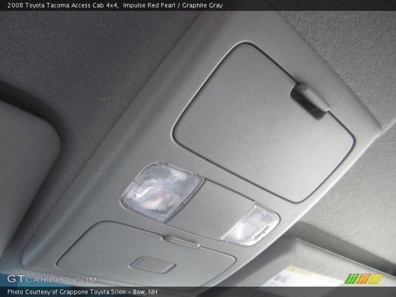 Impulse Red Pearl / Graphite Gray 2008 Toyota Tacoma Access Cab 4x4
