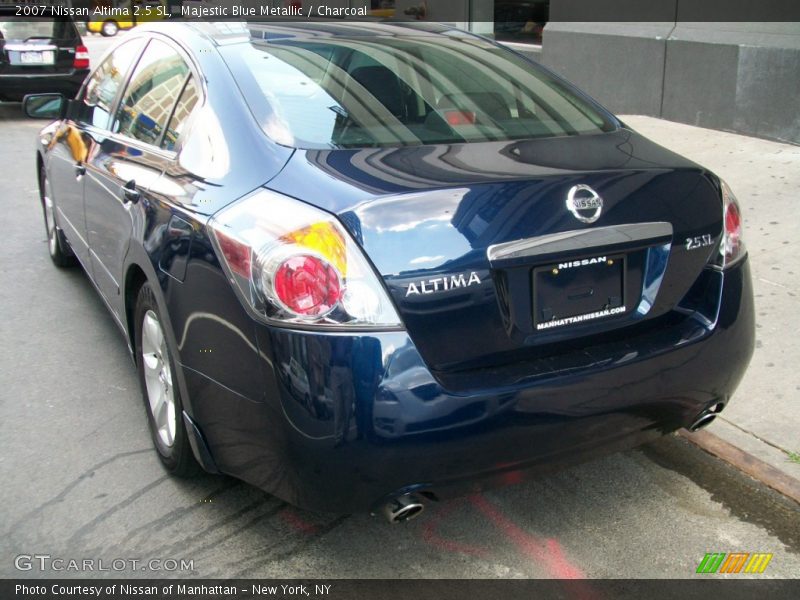 Majestic Blue Metallic / Charcoal 2007 Nissan Altima 2.5 SL