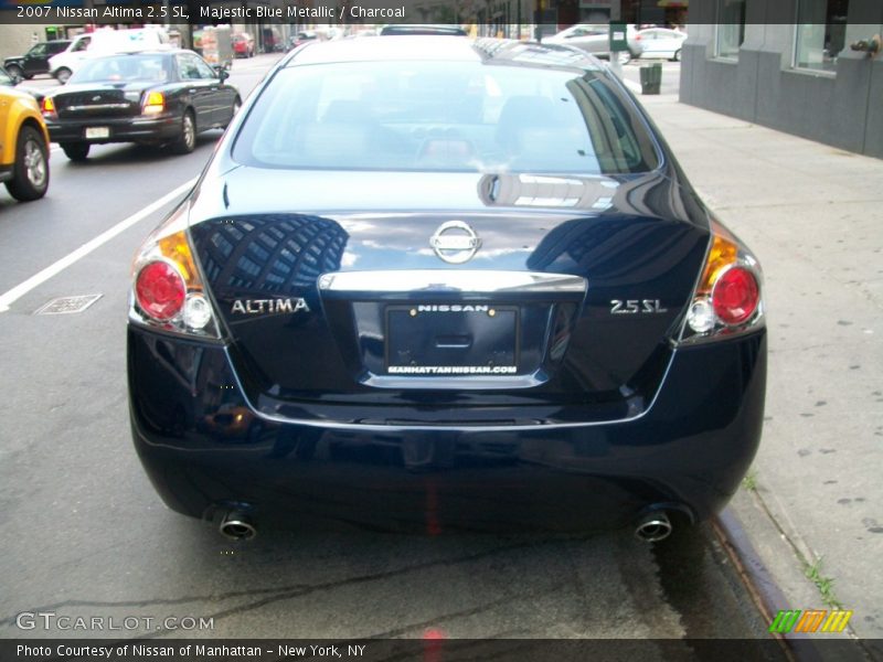 Majestic Blue Metallic / Charcoal 2007 Nissan Altima 2.5 SL