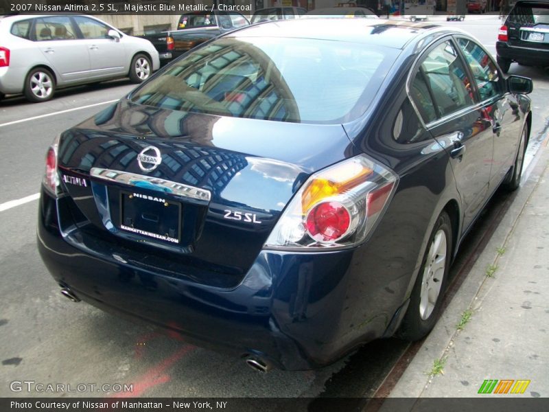 Majestic Blue Metallic / Charcoal 2007 Nissan Altima 2.5 SL