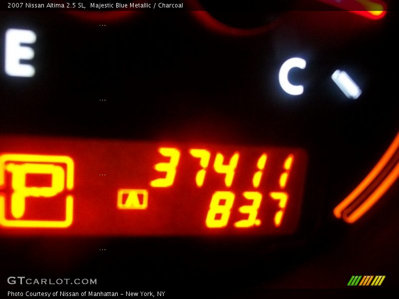 Majestic Blue Metallic / Charcoal 2007 Nissan Altima 2.5 SL