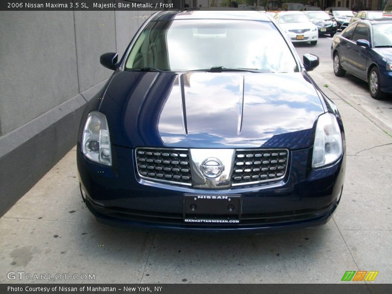 Majestic Blue Metallic / Frost 2006 Nissan Maxima 3.5 SL
