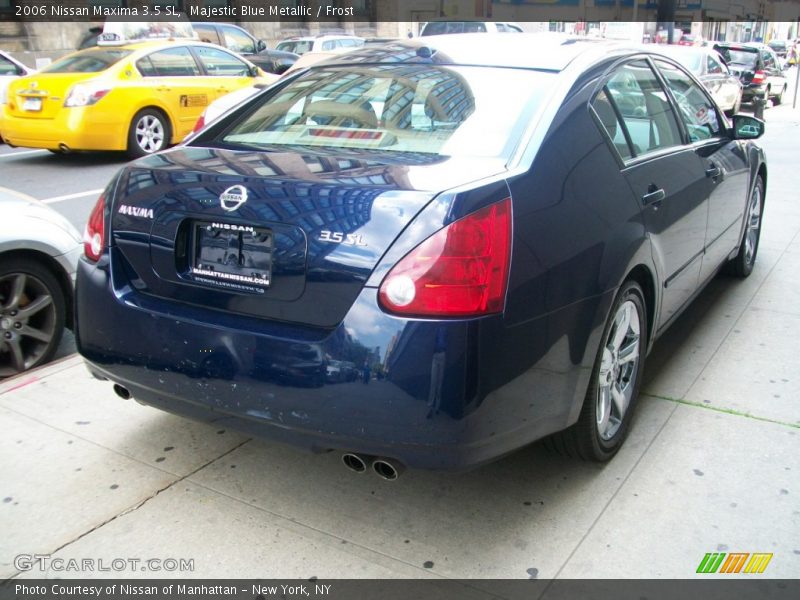 Majestic Blue Metallic / Frost 2006 Nissan Maxima 3.5 SL
