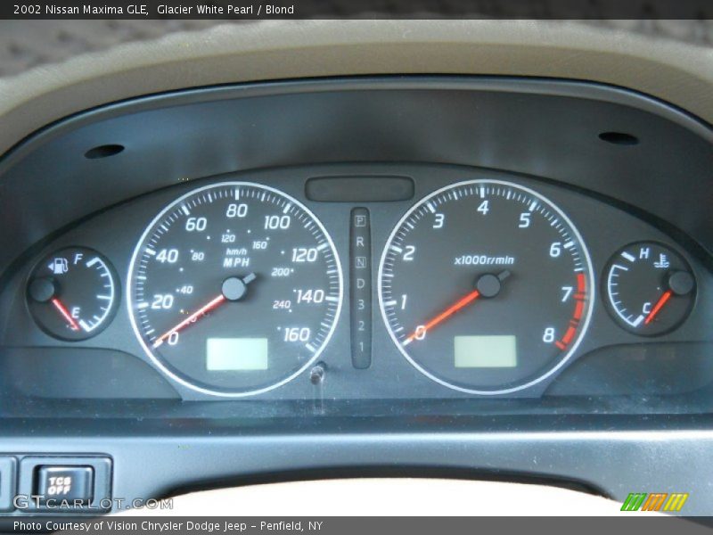  2002 Maxima GLE GLE Gauges