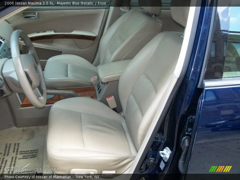 Majestic Blue Metallic / Frost 2006 Nissan Maxima 3.5 SL