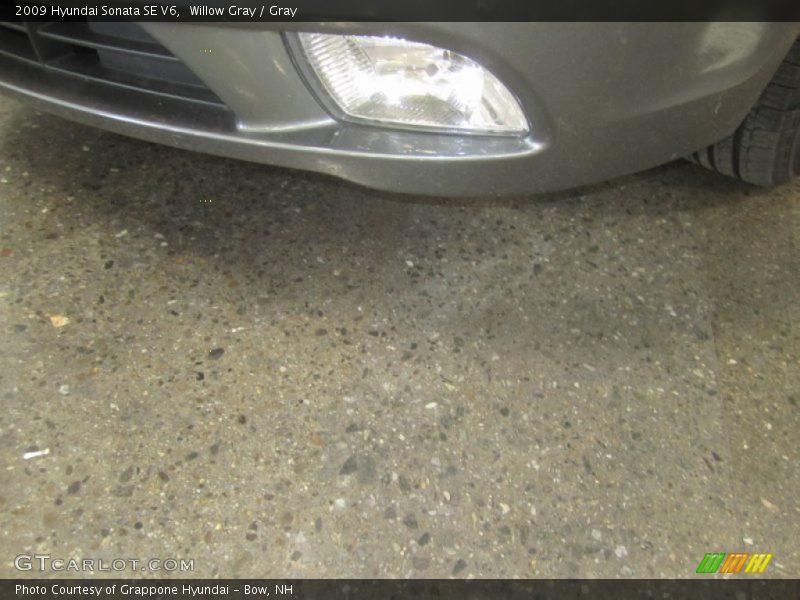 Willow Gray / Gray 2009 Hyundai Sonata SE V6