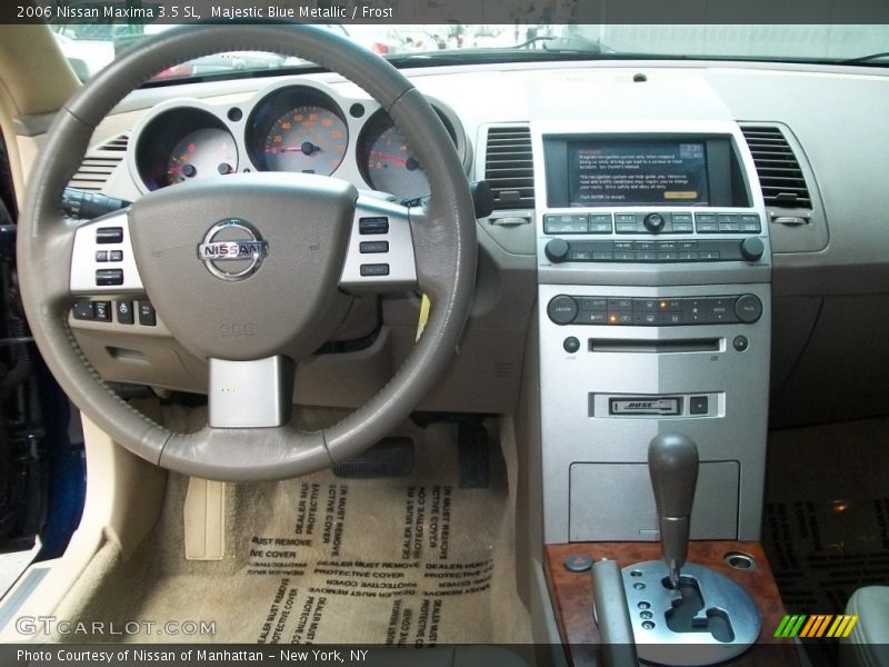 Majestic Blue Metallic / Frost 2006 Nissan Maxima 3.5 SL