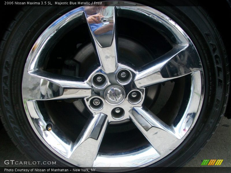 Majestic Blue Metallic / Frost 2006 Nissan Maxima 3.5 SL