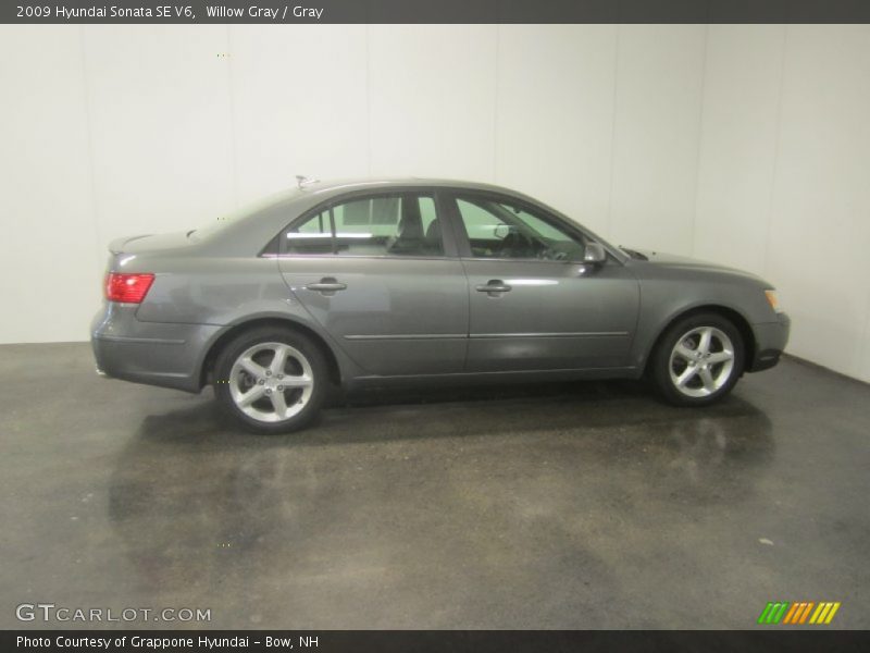 Willow Gray / Gray 2009 Hyundai Sonata SE V6