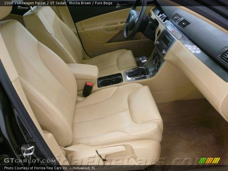 Mocha Brown / Pure Beige 2006 Volkswagen Passat 2.0T Sedan