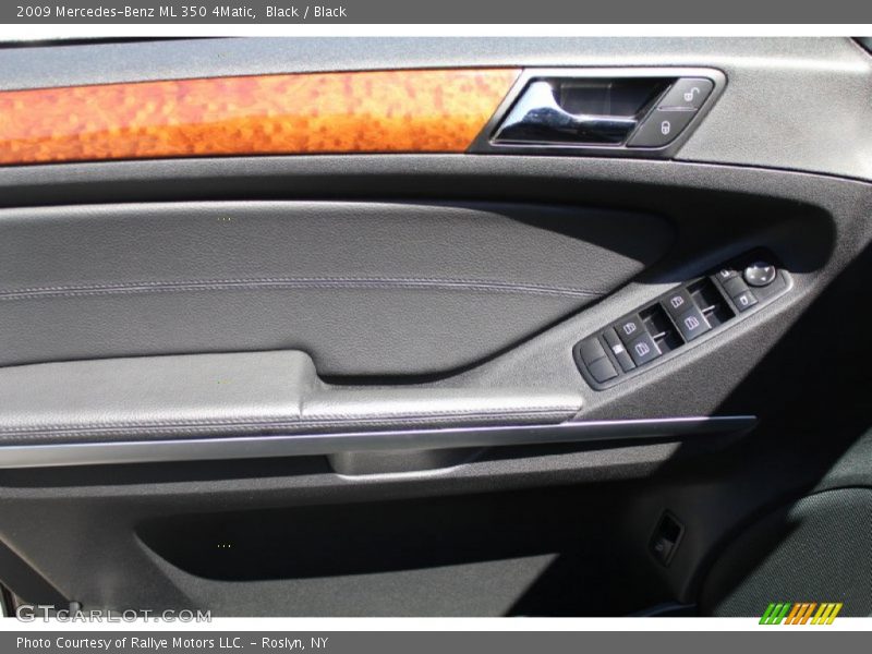 Black / Black 2009 Mercedes-Benz ML 350 4Matic
