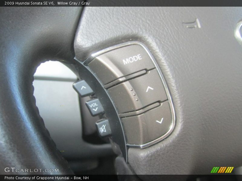 Willow Gray / Gray 2009 Hyundai Sonata SE V6
