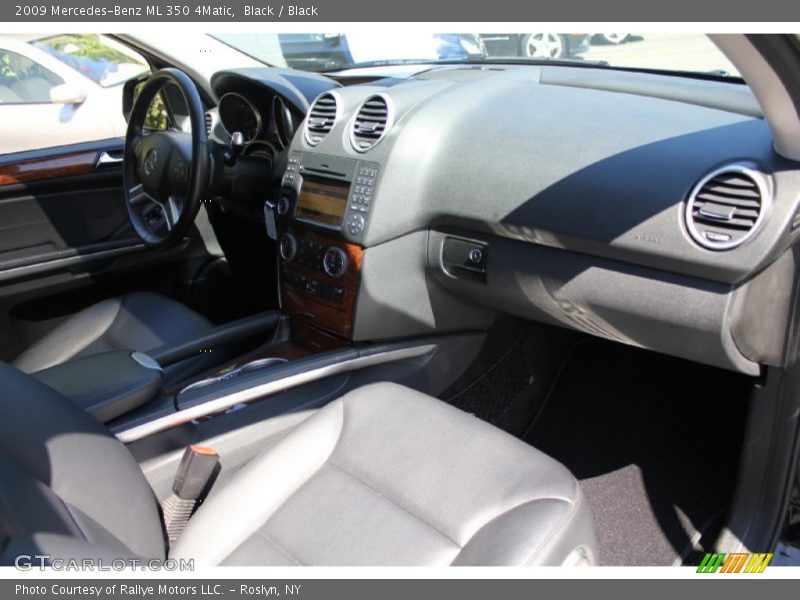 Black / Black 2009 Mercedes-Benz ML 350 4Matic