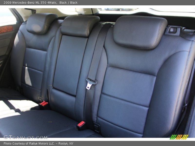 Black / Black 2009 Mercedes-Benz ML 350 4Matic