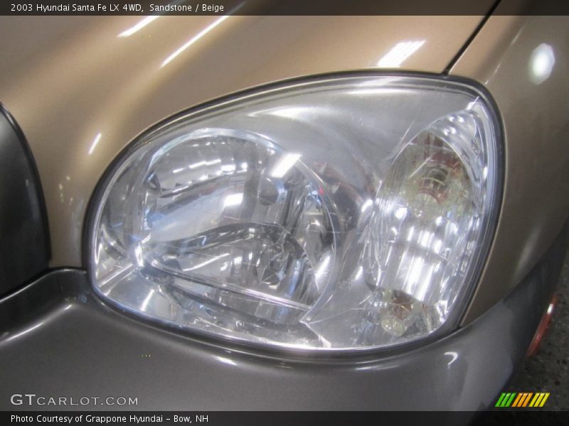 Sandstone / Beige 2003 Hyundai Santa Fe LX 4WD