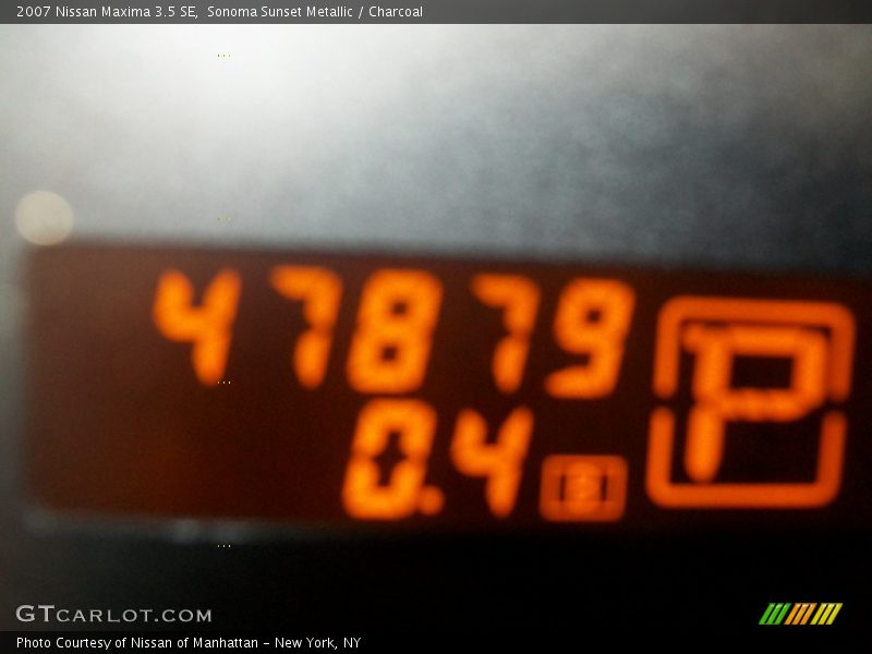 Sonoma Sunset Metallic / Charcoal 2007 Nissan Maxima 3.5 SE