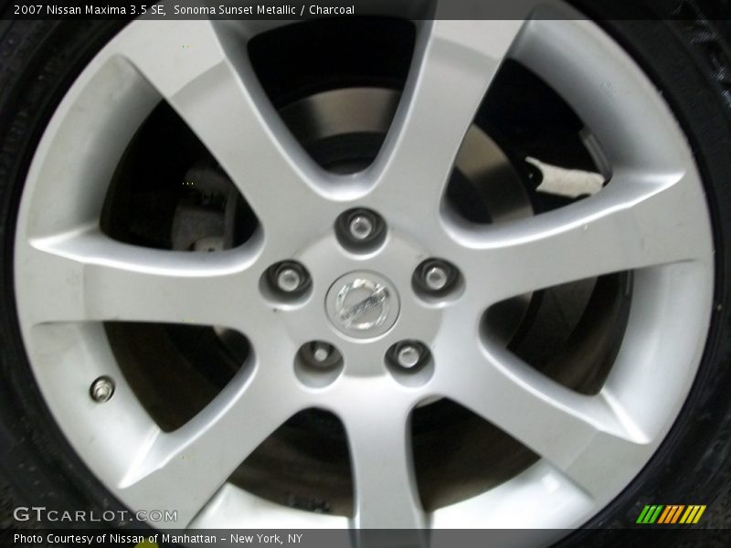 Sonoma Sunset Metallic / Charcoal 2007 Nissan Maxima 3.5 SE