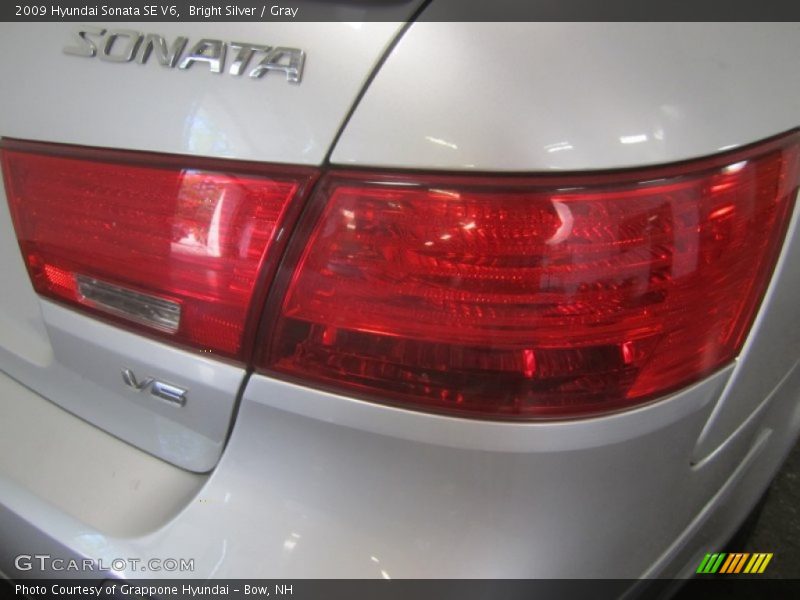 Bright Silver / Gray 2009 Hyundai Sonata SE V6