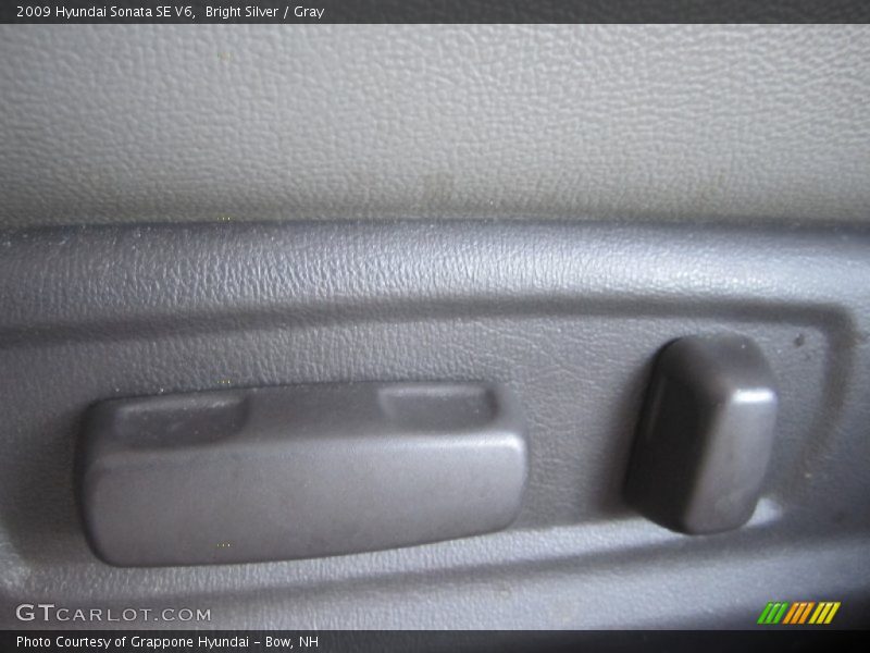 Bright Silver / Gray 2009 Hyundai Sonata SE V6