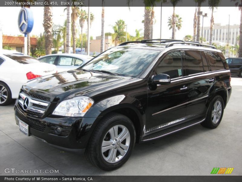 Black / Black 2007 Mercedes-Benz GL 450