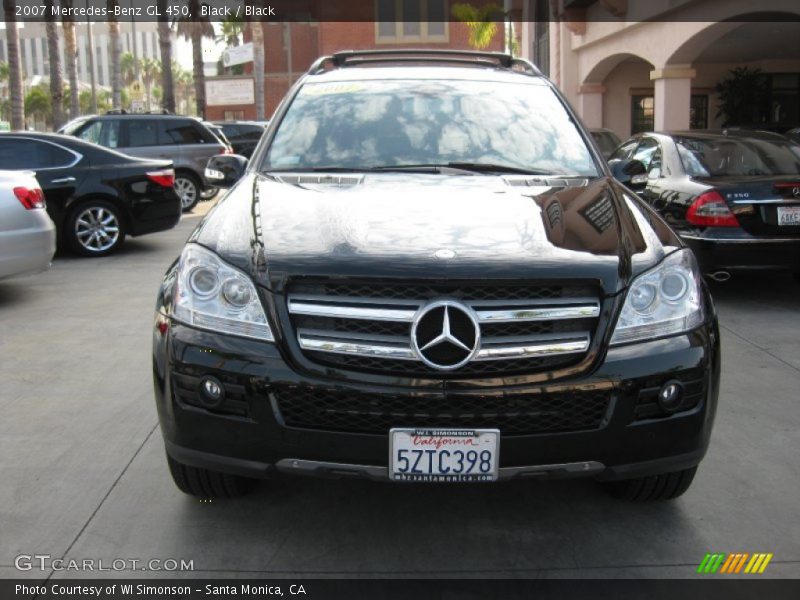 Black / Black 2007 Mercedes-Benz GL 450