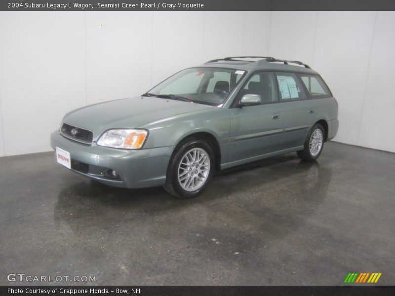 Seamist Green Pearl / Gray Moquette 2004 Subaru Legacy L Wagon