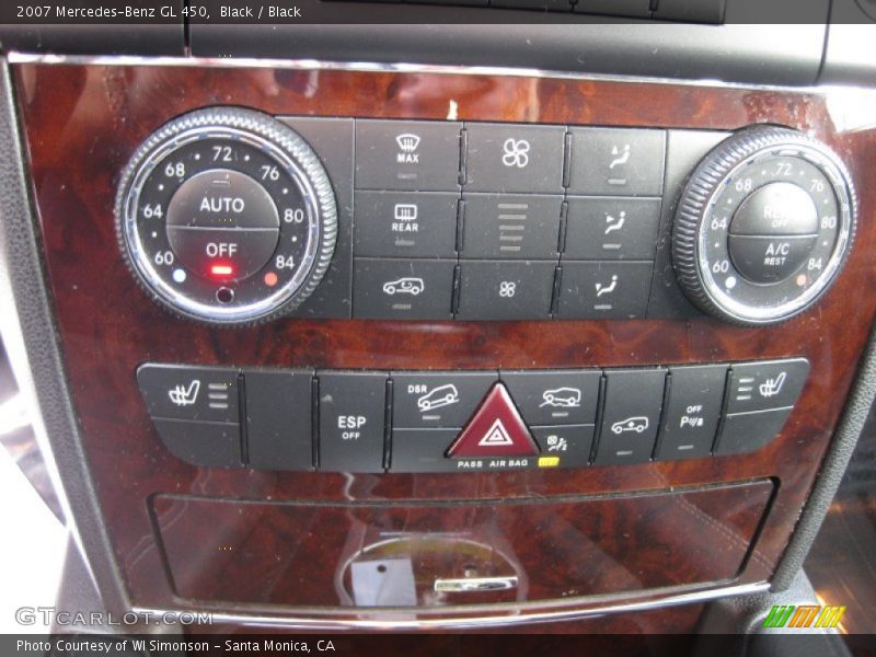 Black / Black 2007 Mercedes-Benz GL 450