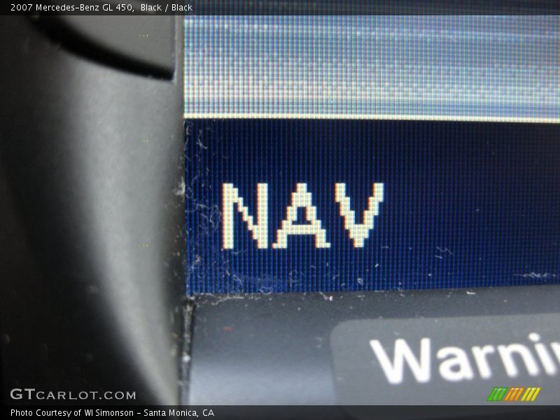 Black / Black 2007 Mercedes-Benz GL 450