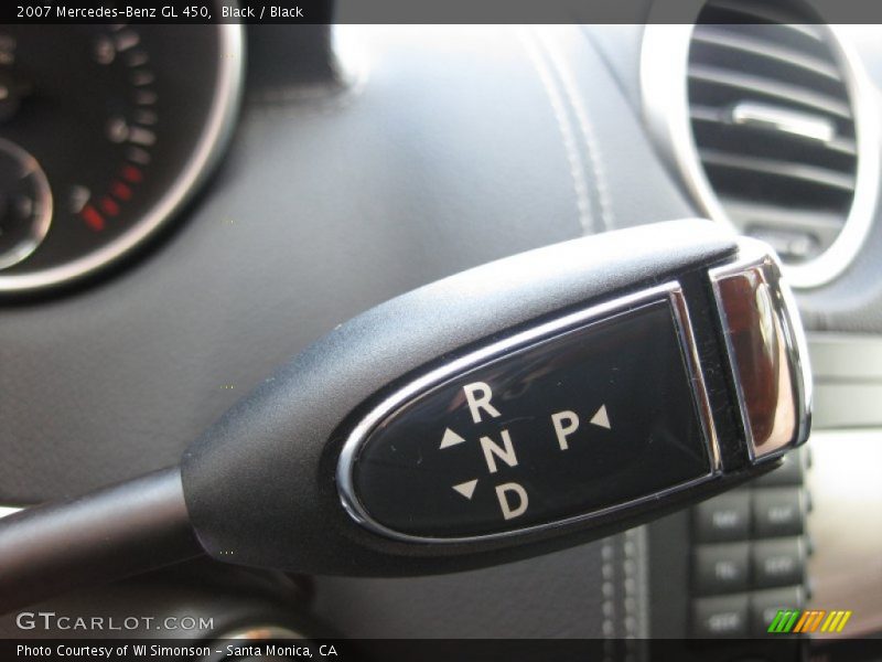 Black / Black 2007 Mercedes-Benz GL 450