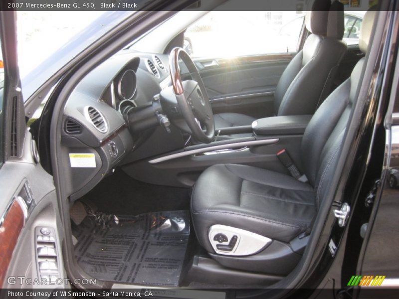 Black / Black 2007 Mercedes-Benz GL 450