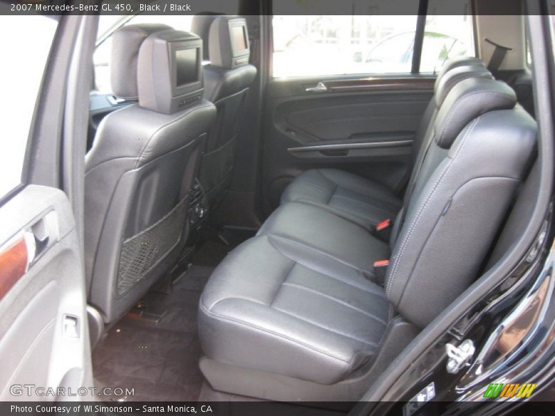 Black / Black 2007 Mercedes-Benz GL 450