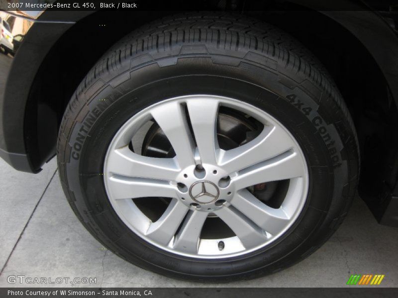 Black / Black 2007 Mercedes-Benz GL 450