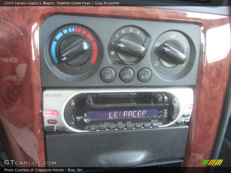 Seamist Green Pearl / Gray Moquette 2004 Subaru Legacy L Wagon
