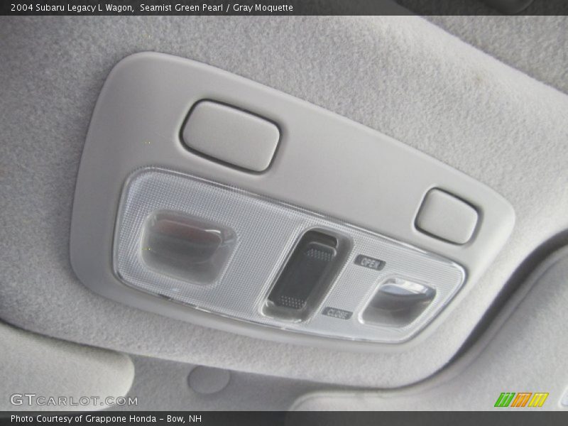 Seamist Green Pearl / Gray Moquette 2004 Subaru Legacy L Wagon