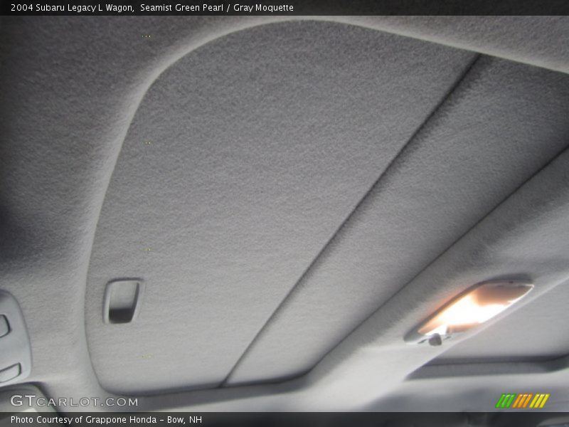 Seamist Green Pearl / Gray Moquette 2004 Subaru Legacy L Wagon