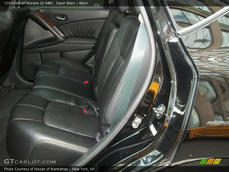Super Black / Black 2009 Nissan Murano LE AWD